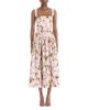 Oscar De La Renta Oscar de la Renta Iris Cotton Stretch Watercolor Dress - 1