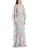 Oscar De La Renta Oscar de la Renta Iris Print Lace Dress - 3