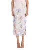 Oscar De La Renta Oscar de la Renta Iris Print Lace Pencil Skirt - 1