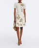 Oscar de la Renta Oscar de la Renta Knitted floral jacquard minidress - 2