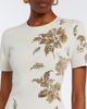 Oscar de la Renta Oscar de la Renta Knitted floral jacquard minidress - 3