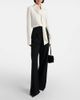 Oscar de la Renta Oscar de la Renta Lace-trimmed silk-blend georgette blouse - 2