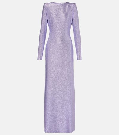 Oscar de la Renta Oscar de la Renta Lamé gown