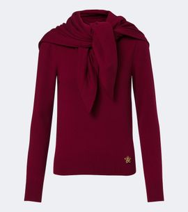 Oscar de la Renta Oscar de la Renta Layered cashmere sweater