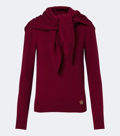 Oscar de la Renta Oscar de la Renta Layered cashmere sweater