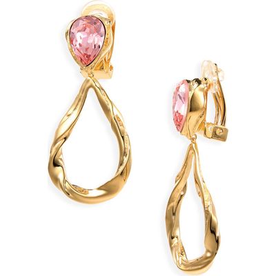Oscar de la Renta Oscar de la Renta Loop Drop Earrings