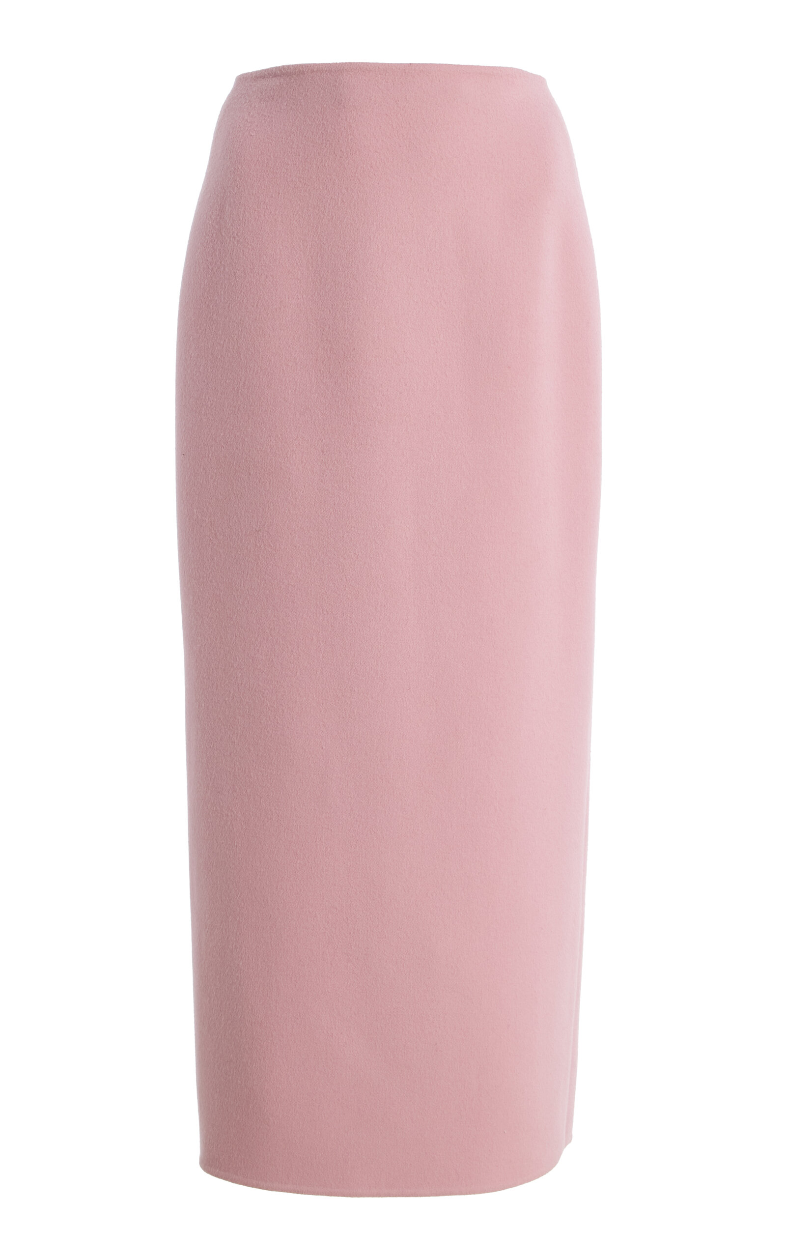 Oscar de la Renta Oscar de la Renta MidRise DoubleFace VirginWool Midi Pencil Skirt