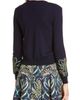 Oscar de la Renta Oscar de la Renta Mimosa Stems Embroidered Wool Cardigan - 2