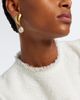 Oscar de la Renta Oscar de la Renta Mussel embellished clip-on drop earrings - 6