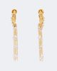 Oscar de la Renta Oscar de la Renta Nest embellished drop earrings - 1