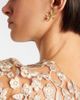Oscar de la Renta Oscar de la Renta Orange Blossom enamel earrings - 6