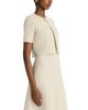 Oscar De La Renta Oscar de la Renta Ottoman Sparkle Knit Cropped Jacket - 4