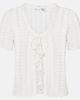 Oscar de la Renta Oscar de la Renta Pointelle cotton and silk cardigan - 1