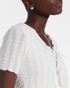 Oscar de la Renta Oscar de la Renta Pointelle cotton and silk cardigan - 3