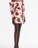 Oscar de la Renta Oscar de la Renta Poppies Off the Shoulder Long Sleeve Minidress - 3