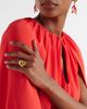 Oscar de la Renta Oscar de la Renta Seashell crystal-embellished ring - 3