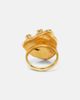 Oscar de la Renta Oscar de la Renta Seashell crystal-embellished ring - 4