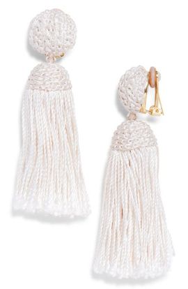 white christmas dresses OSCAR DE LA RENTA OFF SHOULDER RAINBOW OMBRE DRESS – Belinda International