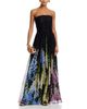 Oscar De La Renta Oscar de la Renta Silk Degrade Foxglove Chiffon Gown - 2