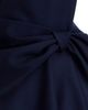 Oscar De La Renta Oscar de la Renta Sleeveless Draped Waist Wool Blend Cocktail Dress - 3