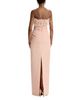 Oscar De La Renta Oscar de la Renta Strapless Dramatic Point D'Esprit Silk Gown - 3