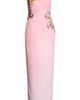 Oscar de la Renta Oscar de la Renta Strapless Faille Column Gown - 5