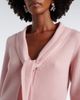 Oscar de la Renta Oscar de la Renta Tie-neck virgin wool cardigan - 3