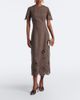 Oscar de la Renta Oscar de la Renta Wool, silk, and cashmere midi dress - 2