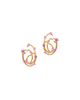 Oscar de la Renta Women's 24K-Gold-Plated & Enamel Flowers Earrings - 2