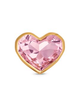 Oscar de la Renta Women's 24K-Gold-Plated & Glass Crystal Heart Ring