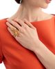Oscar de la Renta Women's 24K-Gold-Plated Pineapple Ring - 2