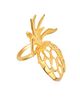 Oscar de la Renta Women's 24K-Gold-Plated Pineapple Ring - 3