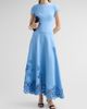 Oscar de la Renta Women's 3D Guipure Virgin Wool-Blend Maxi Dress - 2