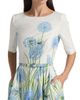 Oscar de la Renta Women's Allium Three-Quarter-Sleeve Midi-Dress - 6