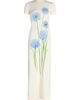 Oscar de la Renta Women's Alliums-Print Jersey Maxi Dress - 8