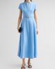Oscar de la Renta Women's Bow-Detail Belted Stretch-Wool Day Dress - 2