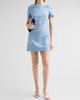 Oscar de la Renta Women's Crystal-Embellished Wool-Blend Shift Mini Dress - 2