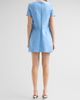 Oscar de la Renta Women's Crystal-Embellished Wool-Blend Shift Mini Dress - 3