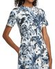 Oscar de la Renta Women's Dotted Palm Tree Cotton Poplin Midi-Dress - 6