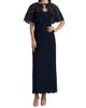 Oscar de la Renta Women's Embroidered Openwork Tweed Cape - 2