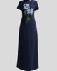 Oscar de la Renta Women's Floral Beaded Chine Embroidered Caftan - 6