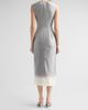 Oscar de la Renta Women's Floral Cotton-Blend Mikado Sheath Midi Dress - 3