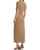 Oscar de la Renta Women's Foxgloves-Embroidered Knit Maxi Dress - 5