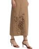 Oscar de la Renta Women's Foxgloves-Embroidered Knit Maxi Dress - 6