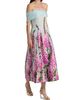 Oscar de la Renta Women's Foxgloves-Embroidered Organza Off-the-Shoulder Dress - 4