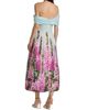 Oscar de la Renta Women's Foxgloves-Embroidered Organza Off-the-Shoulder Dress - 5