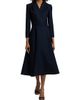 Oscar de la Renta Women's Long-Sleeve Wool Day Dress - 2