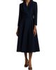 Oscar de la Renta Women's Long-Sleeve Wool Day Dress - 3