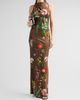 Oscar de la Renta Women's Mixed Botanical Jersey Day Dress - 2