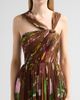 Oscar de la Renta Women's Mixed Botanical Silk Chiffon Gown - 5